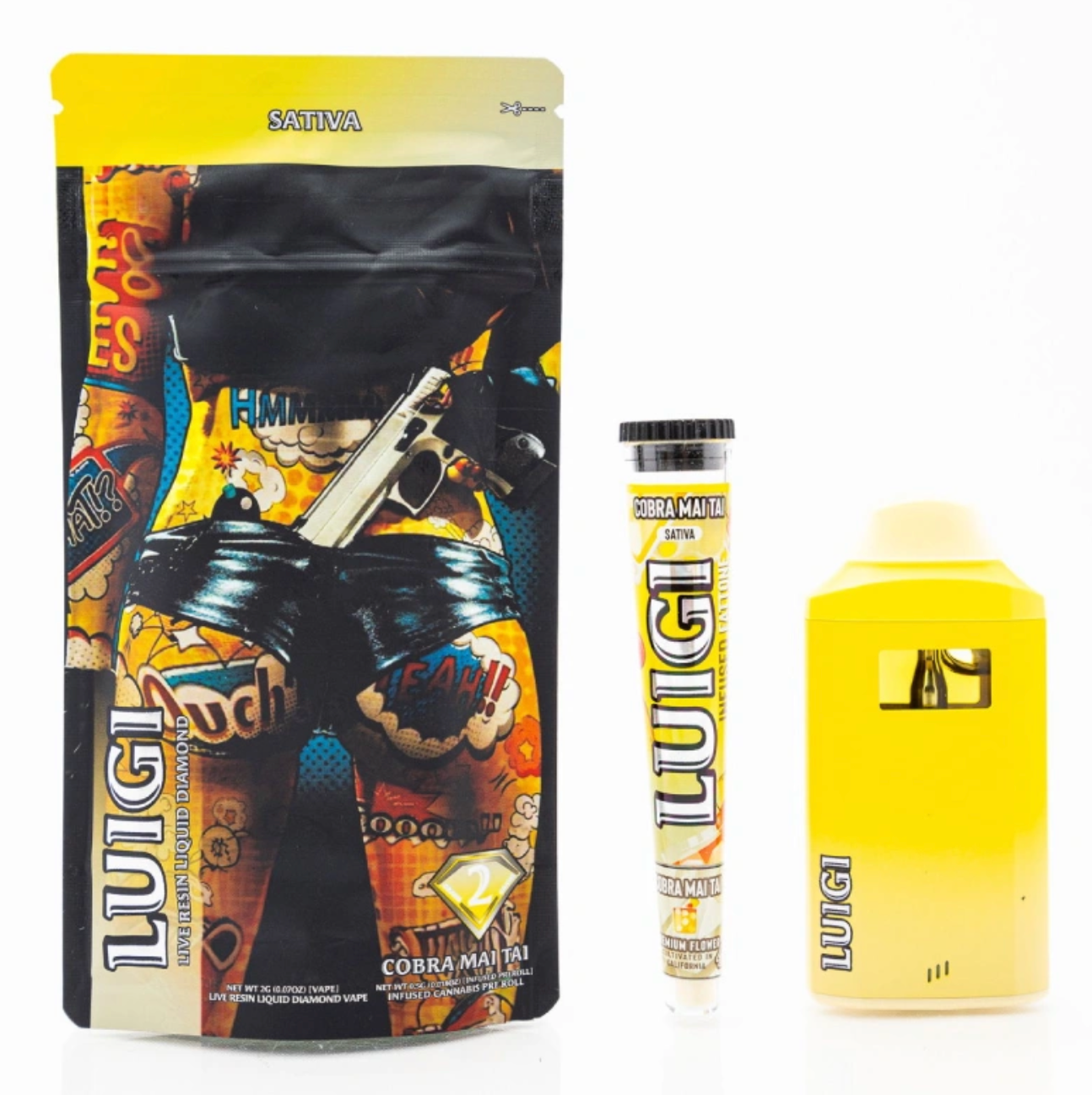 Luigi 2gr + Pre-Rolled